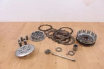 1978 Yamaha IT250 Clutch Basket Hub Pressure Plate Discs Springs Push Rod Used. Price: $189.00.