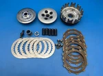 1996 - 2004 Honda Complete Clutch Basket Plates Hub Inner Outer Used. Price: $214.99.