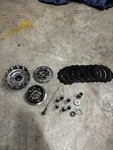 2007 06-09 Clutch Set Primary Driven Gear Basket Hub Center Plate Used. Price: $120.00.