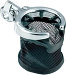 Kuryakyn 1422 Chrome Mesh Basket Universal Drink Holder In. Clamp New. Price: $145.01.