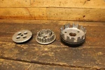 Oem 2002 Yamaha Primary Outer Inner Hub Clutch Basket Assembly Used. Price: $50.00.