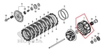 New Genuine Oem Honda Clutch Outer Basket CRF250RX 2018-2021. Price: $189.88.