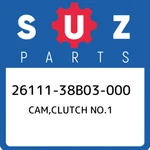 26111-38B03-000 Suzuki Cam,clutch NO.1 2611138B03000, New Genuine Oem Part. Price: $61.64.