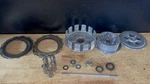 2019-2020 KX450F Oem Complete Clutch Basket Hub Plates Springs Pushrod Used. Price: $299.00.