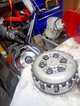 Yamaha Yz 250 1976 Clutch Basket/hub/pressure Fiber Plates No Good Used. Price: $169.99.
