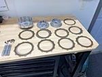 2002 Yamaha 00-02 YZ426F Oem Complete Clutch W Plates Basket Hub Used. Price: $60.00.