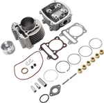 57.4MM Bore Cylinder Top End Rebuild Kit Fit For Moto Scooter 150CC... New. Price: $79.76.