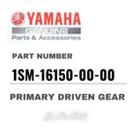 Yamaha Genuine Oem Parts Primary Driven Gear 1SM-16150-00-00 For WR250F New. Price: $519.30.