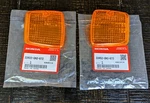 Honda Spree/elite SE50 NQ50 NB50 Blinker Turn Signal Lens Set Left Right New. Price: $34.95.