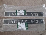 New Genuine Jaguar V12 Inlet Manifold Engine Metal Badges Plaques Xjs XJ12. Price: $221.60.