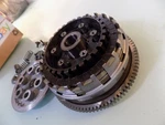 1991 Kawasaki Ninja 750 Complete Clutch Plates Basket Hub Used. Price: $99.95.