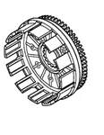 New Honda Oem Clutch Outer Basket CRF250R 2014 2015 2016 2017. Price: $189.88.