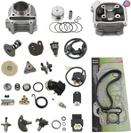 GY6 Cylinder Rebuild Kits Trkimal 47MM 80CC Big Bore Upgrade For 49CC 50CC New. Price: $241.05.