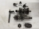 1999 - 2002 Kawasaki KX250 Transmission Tranny Primary Secondary Shift Shaft Used. Price: $199.00.