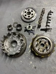 05-06 Kawasaki Ninja ZX6R Oem Complete Clutch Plates Basket Hub 2005 2006 Used. Price: $149.00.