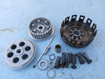 2005 06 Husqvarna SMR510 Complete Clutch Plates Basket Hub Rod Oem Assembly Used. Price: $220.00.