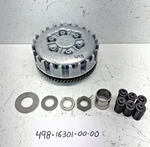 Yamaha Engine Clutch Assembly / Basket 498-16301-00-00 Used. Price: $42.00.