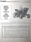 Poloron Stallion Twin Hp Lawn Tractor 9730 9732 9740 9742 Owner & Parts Manual Brand. Price: $65.69.