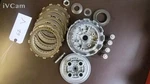 Kawasaki Ninja 250R Complete Clutch W/ Plates Basket Hub 13095-0097 Used. Price: $130.00.