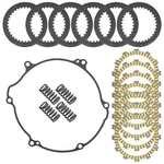 Clutch Friction W/ Steel Plates Springs Gasket Kit For Kawasaki KX125 1997-2002 New. Price: $42.97.