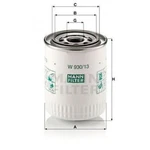 Oil Filter Mann W930/13 For Jaguar Xj Coupe Bentley Neu. Price: $30.38.