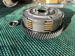 Kawasaki KE100 Clutch Assembly Used. Price: $35.00.