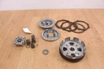 1979 Honda XR80 Clutch Basket Hub Pressure Plate Discs Springs Used. Price: $34.00.