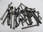 1981 Suzuki Engine Crankcase Bolts Hardware Used. Price: $12.76.