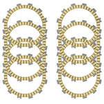 Caltric B7B-16321-00-00 2CR-16321-00-00 For Yamaha Clutch Friction Plates Qty 8 New. Price: $31.49.