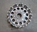 Yamaha YZ400 Clutch Basket Primary Drive Gear 1977 Used. Price: $67.00.