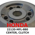 New Honda Genuine 2008-2016 CBR1000 Center, Clutch 22120-MFL-880. Price: $204.99.