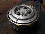 1977 Kawasaki KE175 Complete Clutch Assembly Used. Price: $145.00.