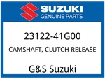 Suzuki Oem Part 23122-41G00 Camshaft,clutch Release New. Price: $54.08.