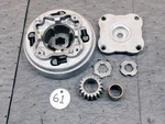1970-71 Honda CT70H 4 Speed Manual Clutch Assembly #22101-035-010 #22351-035-020 Used. Price: $130.00.