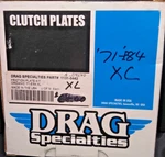 Drag Specialties Clutch Plate Kit Pn: 1131-0442 Harley Davidson New. Price: $60.00.