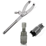Qisf 3PCS Spanner Wrench Magneto Fly Wheel Clutch Hub Adjustable Tool Silver New. Price: $36.49.