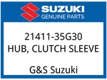 Suzuki Oem Part 21411-35G30 Hub,clutch Sleeve New. Price: $108.62.