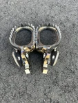 New 24-26 Triumph & TF450X Titanium Pegs Set. Price: $209.97.