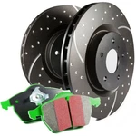Ebc S10KR1307 2-WHEEL Set Brake Disc And Pad Kits Rear For Civic Sedan Integra New. Price: $317.91.