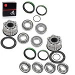 2SETS Front Wheel Hub Clutch Bearing Seals Kit For Polaris Scrambler 400 500 4X4 New. Price: $153.95.