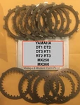 Yamaha DT1 DT2 DT3 Clutch Plates Fiber + Steel Replaces 5Y1-16331-01-00 New!. Price: $100.00.