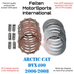 Arctic Cat Clutch Kit Set Discs Disks Plates Springs Artic 06-08 New. Price: $40.81.