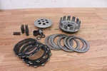 1998 Honda CR250R Clutch Basket Pressure Plate Discs Springs Used. Price: $89.00.