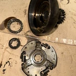 1985 Suzuki LT250EF Centrifugal Wet Clutch 21110-24501 Used. Price: $42.95.