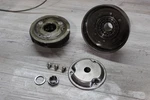 1986-1987 Honda TR200 Fat Cat Wet Clutch Assembly Housing Used. Price: $44.95.