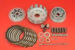 1990 1991 Kawasaki KDX250 Clutch Basket Plates Hub Inner Outer Used. Price: $239.99.