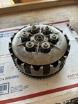 1977-1979 Yamaha DT250 DT400 Complete Clutch Assembly 2N6-16300-00-00 Used. Price: $85.00.