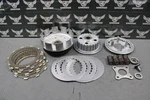 1989 Honda 88-95 XR250R Oem Clutch Basket Hub Pressure W Plates Springs Used. Price: $127.49.