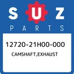 12720-21H00-000 Suzuki Camshaft,exhaust 1272021H00000, New Genuine Oem Part. Price: $816.92.