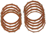 Drag Specialties 1131-0424 Organic Friction Plate Kit New. Price: $132.82.